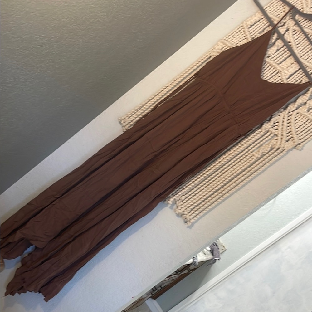 Ambiance Brown Maxi Dress